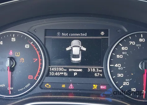 2017 Audi A4 2.0T Premium z USA, uszkodzony, nr VIN WAUGNAF40HN027162